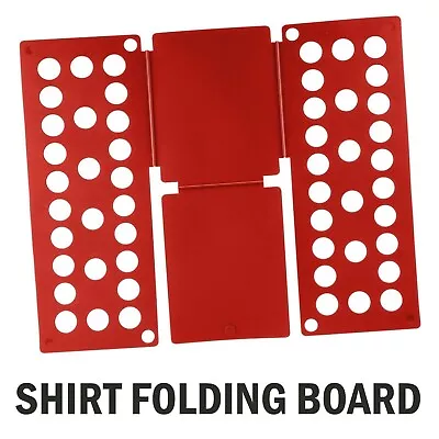 Clothes Folder Folding Board Laundry Organizer T-Shirt Fast Fold Storage For Kid • $7.99