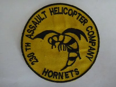 Vietnam War US 230th Assault Helicopter Company HORNETS Patch • $11.26