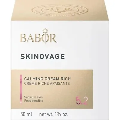 Skin Care Babor Skinovage Calming Cream Rich  5.2    1.75oz/50ml  SEALED / AUTH • $65