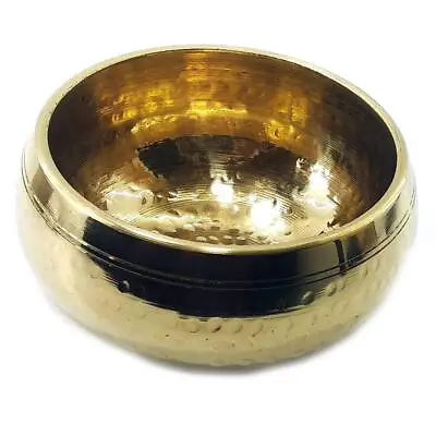 Tibetan Hammered Singing Bowl Meditation Sound Bowl 7 Chakra Healing 3.5 Inch • $31.15