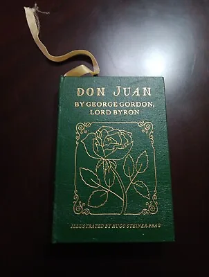 Easton Press: DON JUAN Lord Byron Famous Editions Illustrated 1971 Nr Mint • £36.41