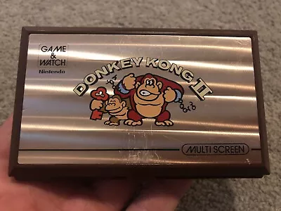 $175 • Buy Nintendo Game&Watch Donkey Kong II Multi Screen