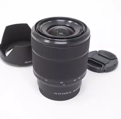 Sony FE 28-70mm F/3.5-5.6 OSS Zoom Lens For Sony E Mount - Very Good Condition • £149