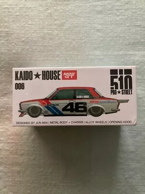 Mini GT - Datsun 510 Pro Street BRE V2 #006 - 1:64 Kaido House - New Sealed • $29.90