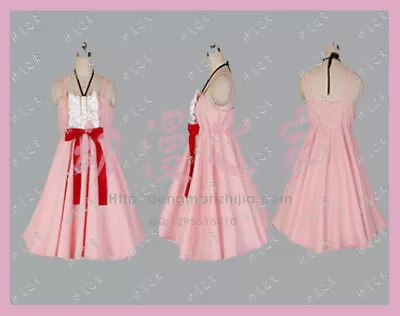 $55.22 • Buy Bakemonogatari Oshino Shinobu Dress Party Skirt Halloween Christmas Cosplay Cost
