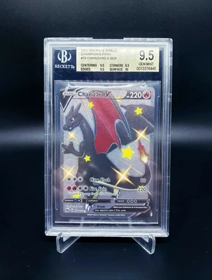 $299.99 • Buy Pokemon BGS 9.5 Gem Mint Shiny Charizard V Champions Path 079/073 PSA 10!!