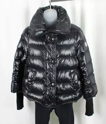 MONCLER Auth Women's Tulsa Quilted Down Puffer Jacket Coat Size 1 Small • $449.10