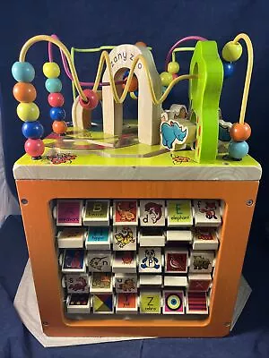 Zany Zoo By B. You Battat Toys Activity Cube • $25