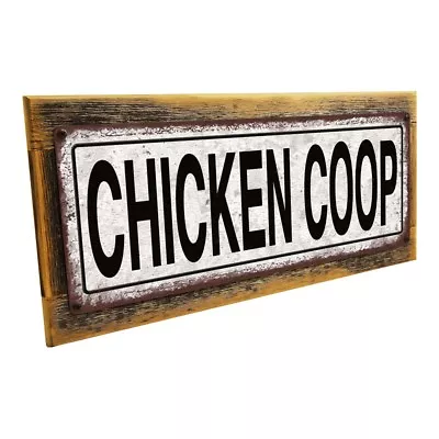 Chicken Coop Metal Sign; Wall Decor For Farm And Country • $29.99