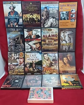 Lot Of 17 Classic Western DVD'S  ~  80+ Movies    -H • $24.97