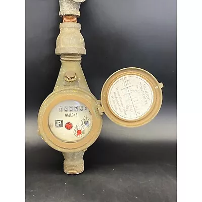 VTG Productions Machinery Promaco Water Meter W. Germany Steampunk • $75