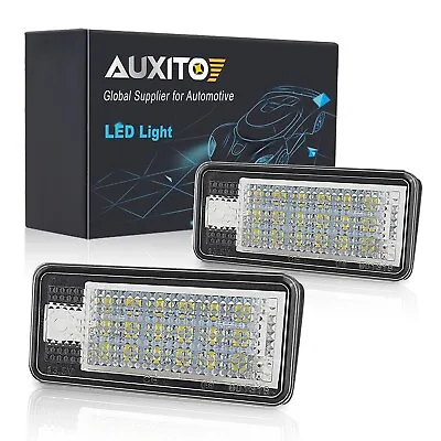 $11.99 • Buy LED License Plate Light For Audi A3 A4 S3 S4 A6 S6 Q7 RS4 CANBUS Error Free US