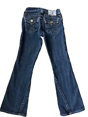 Little Girls TRUE RELIGION Joey TWISTED SEAM Jeans Size 7 • $15.90