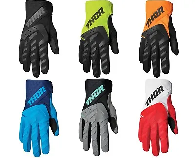Thor Spectrum Gloves For Offroad Dirt Bike Motocross ATV Riding - Men's Sizes • $24.95