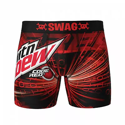 Mountain Dew Code Red Swag Boxer Briefs Red • $21.98