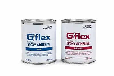 West System 655-2 QT G/flex Epoxy Adhesive Two 1 Qt • $166.01