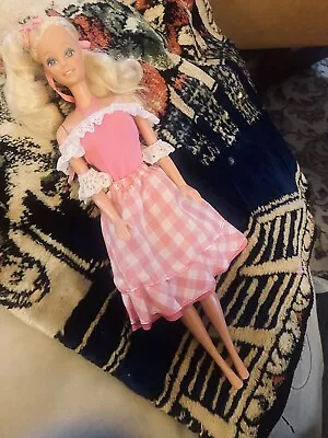 1982 MY FIRST BARBIE Great Original Curl - Superstar Era Flower Petal Eyes • $40