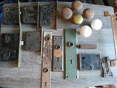 Lot Of Vintage  Door Hardware And Knobs  • $47