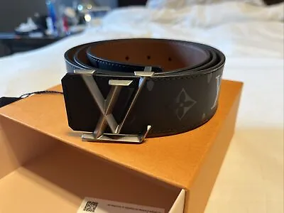 Louis Vuitton Men’s Belt LV Pyramide Belt Reversible Black/Brown New Authentic • $649.99