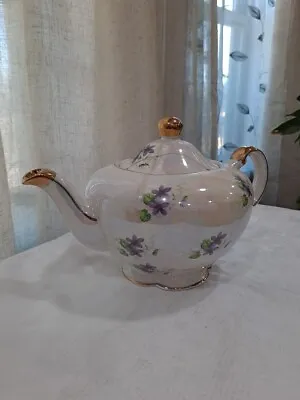 Vintage Ellgreave Genuine Heatmaster England Teapot Staffordshire Iridescent  • $8.99