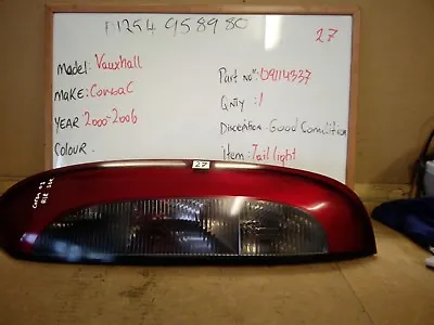 2000-2006 Vauxhall Corsa C Driver Side Rear Lamp • £19.98