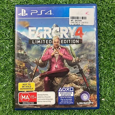 FAR CRY 4 : Limited Edition - PS4 Game In Case • $6