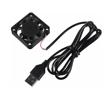 40mm X 40mm X 10mm USB Brushless Cooling Fan 40mm Fan DC 5V For Small Appliances • £3.49