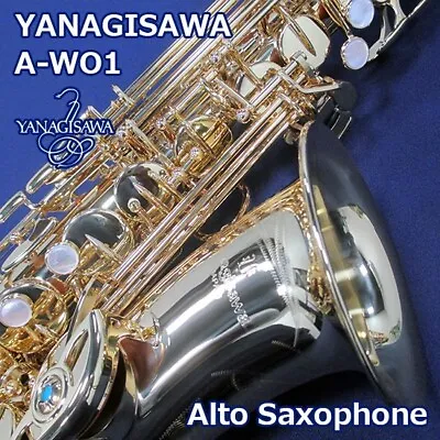 Yanagisawa A-WO1 Alto Sax AWO1 Brass Light Specification Lacquer Finish NEW • $3099