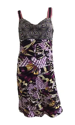 Matthew Williamson H&m Silk Boho Butterfly Dress Uk 10 Eu 36 Us 6 Small Bnwt • $86.31