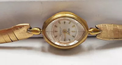 Vintage Ladies VULCAIN DE SUISSE Gold Tone Watch  AS-IS PARTS / REPAIR  • $14.99