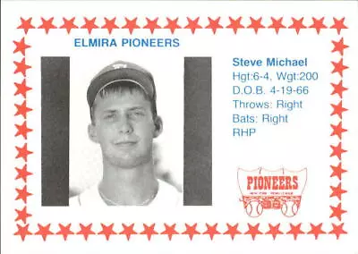 1988 Elmira Pioneers Cain #3 Steve Michael • $1.49