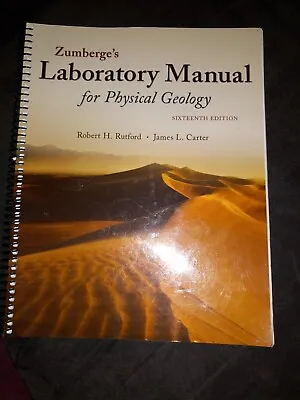 Laboratory Manual For Physical Geology • $29