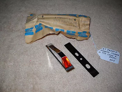 NOS Mopar 67 Polara Monaco Fender Mounted Turn Signal Bezel/Lens Assembly Nice! • $65