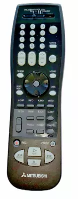 MITSUBISHI 290P117C10 TV Remote EUR7616Z2B Tested Works • $8.95