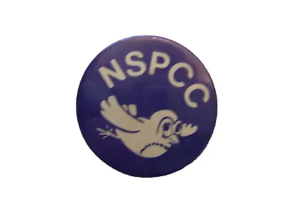Nspcc  Stylised Bird Picture Badge 3 • £2.50