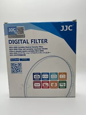 JJC Digital Filter ND2-2000 Variable Neutral Density Filter 40.5mm • $17.40