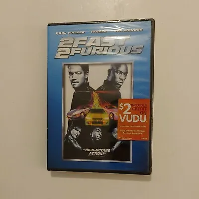 2 Fast 2 Furious DVD Paul Walker NEW & SEALED • $6.99