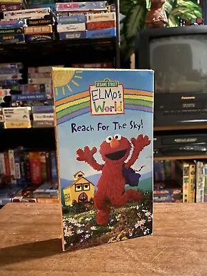 Elmo’s World Reach For Sky VHS RARE COLLECTIBLE ITEM • $68