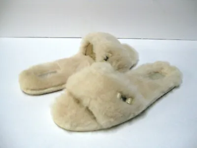 Ugg Fluff Slide Women Slipper Natural Us 11 /uk 9 /eu 42 • $79.99