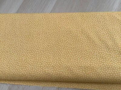 CLEARANCE Bolt End 35cm X 110cm Dear Stella Tone On Tone Yellow  100% Cotton • £1.75