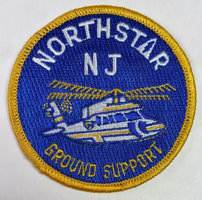 Northstar New Jersey Ground Support Helicopter Medevac Bedminster NJ 3  Patch O7 • $18.99