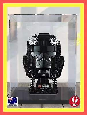 Acrylic Display Box - LEGO Star Wars™ TIE Fighter Pilot Helmet 75274 [AU STOCK] • $54.50