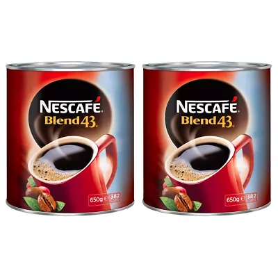 Nescafe Blend 43 Coffee 650g X 2 • $72.79