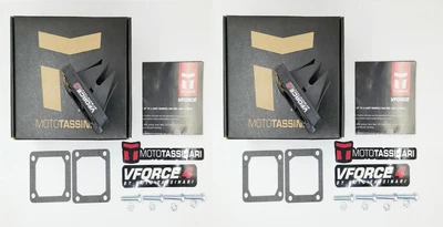 $145 • Buy Pair (2 Pcs) Banshee V Force 4 Reeds Cages VForce Yamaha YFZ 350 Reed Valve Four