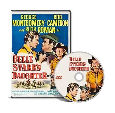 Belle Starr's Daughter (1948) Action Romance Western DVD • $17.95