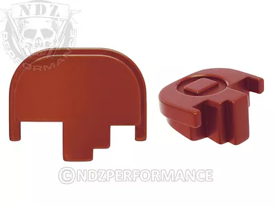 For Smith & Wesson M&P & M2.0 Full & Compact Slide Cover Plate Aluminum Red • $19.99