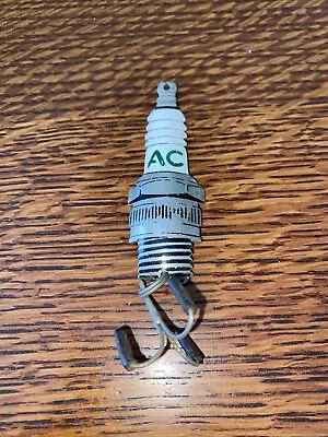 Vintage AC Spark Plug Metal Spoon Logo Advertising Fishing Lure • $12