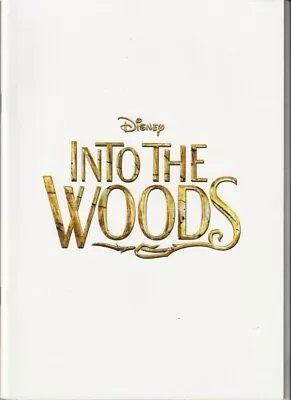 Brochure 2015 Into The Woods A Rank Rob Marshall Meryl Streep Johnny Depp Emily • $56.99