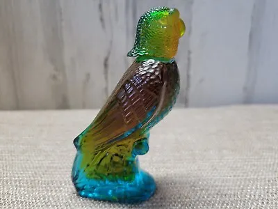 Avon Island Parakeet Cologne Bottle 1.5 Oz Colorful Bird Moonwind NOS Full Vtg • $16.53