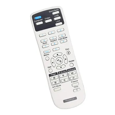 Remote Control For Epson PowerLite 1060 2100 3020 2150 5010 2000 2030 2040 2045 • $12.31